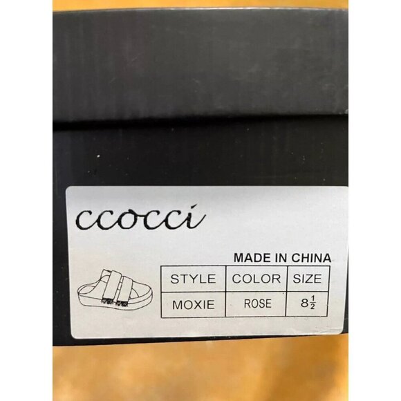 CCOCCI Moxie Rose Women’s Size 8.5 Slides IOB​​​​ - Picture 6 of 7